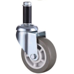 2 series Expanding rubber TPR swivel caster